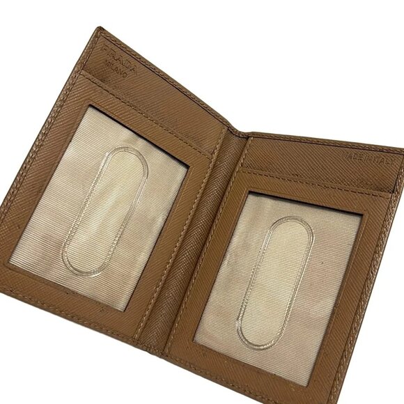 PRADA - Brown Leather Pass Holder 96-081325 - Picture 3 of 4